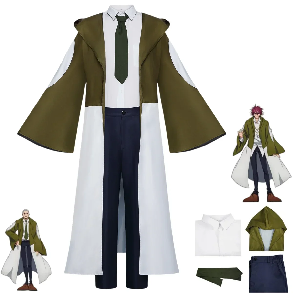 

Anime Mashle: Magic and Muscles Lance Lemon Dot Finn Easton Cosplay Costume Magic Academy School Uniform Coat Man Campus Suit