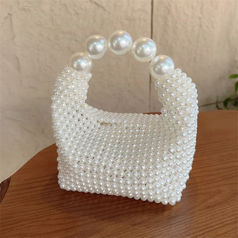 Fashionable Travel Tote Bags Evening Bag Beaded Handbag for a  Look