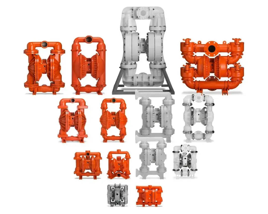 

WILDEN P1/PPPPP/TNU/TF/KTV Пневматический мембранный насос P1/PPPPP/WFS/WF/KWF