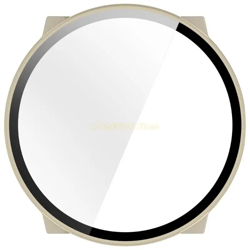 F62C Smartwatch Housing PC Glass Film Cover Case Suitable for Run Integrated Screen Protector Shell Shockproof Sleeve Guard