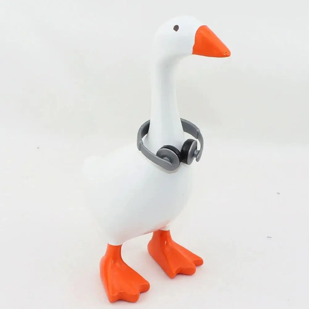 Funny 7 Inch Goose Outfits Hoodies Soft Solid Color Mini Porch Goose Hoodies Tabletop Goose Costume for Table Decoration