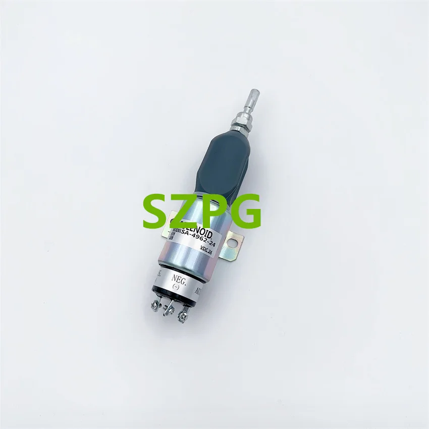 24v Fuel Stop Solenoid Switch SA-4962-24 1751-24E7U1B1A SA-4148-T for Hyundai R160LC-7 R180LC-7 R170W-7