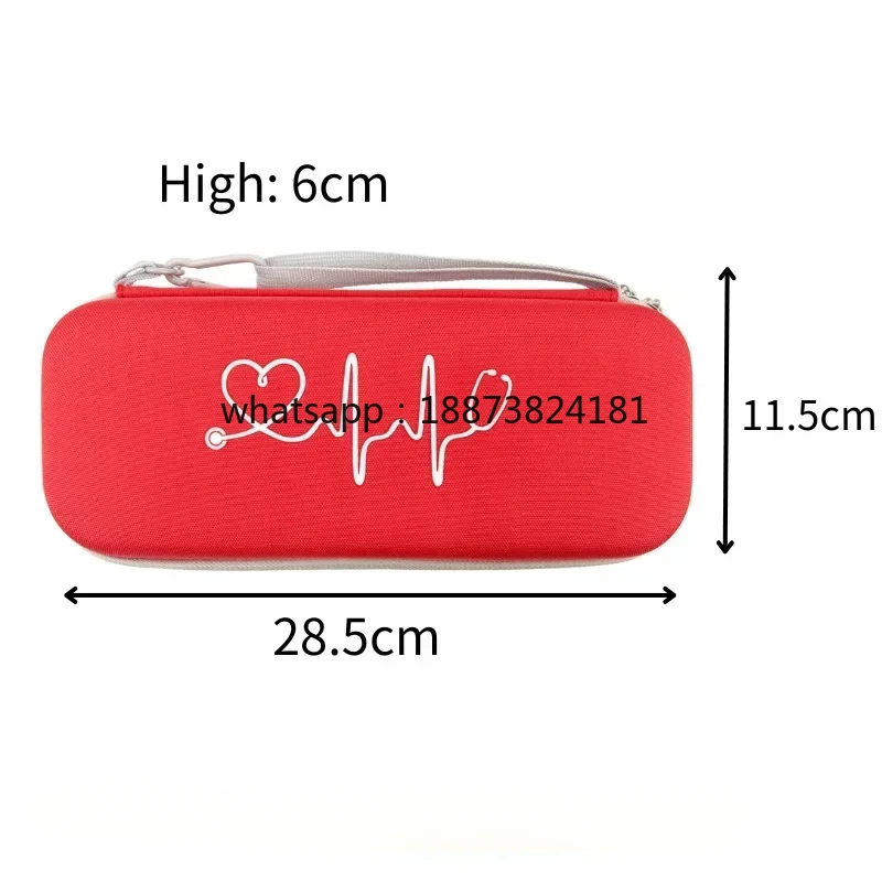 Portable Empty Non-woven Emergency Bag Multifunctional Storage Bag Home Square Hard Shell Medical Storage Box fast shipping
