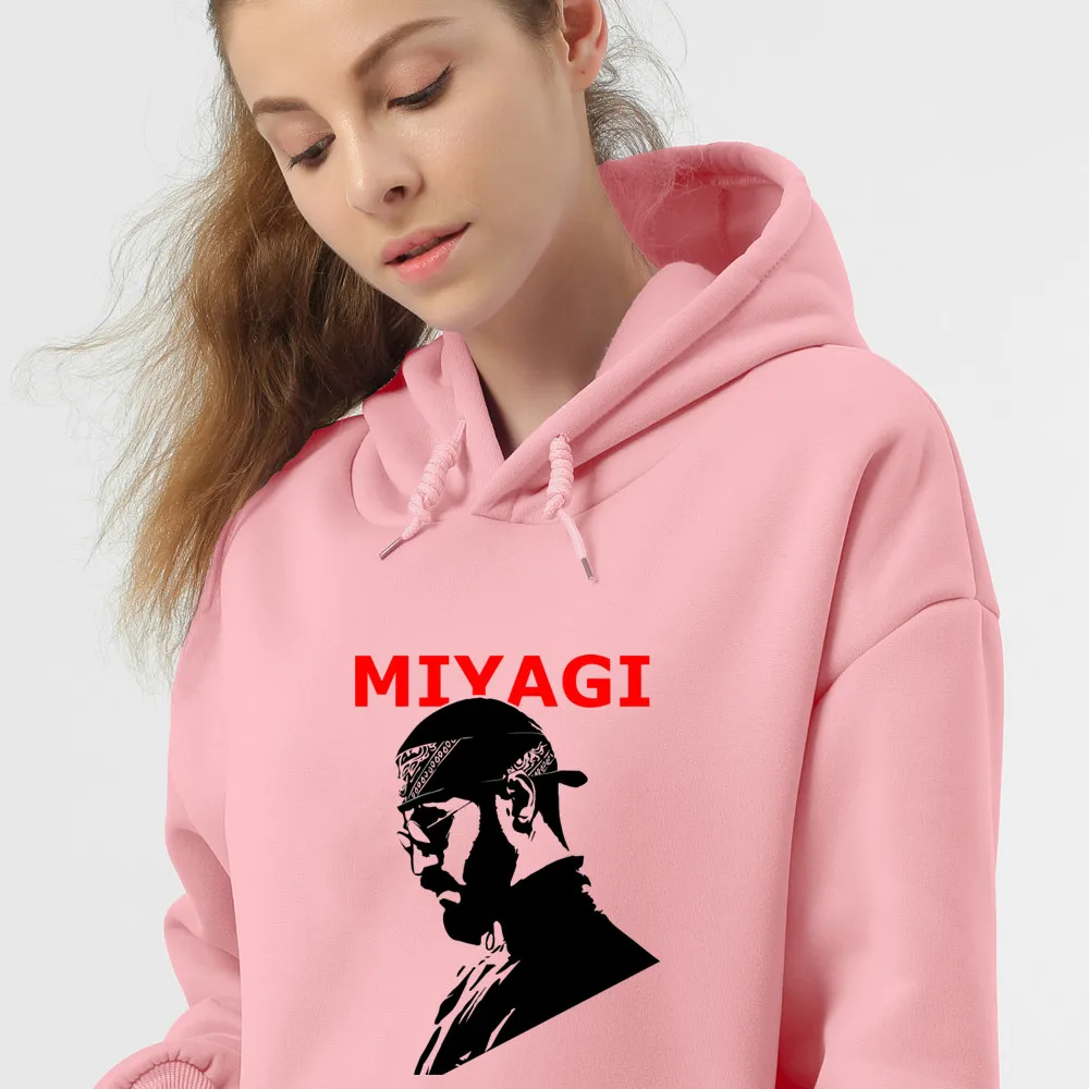 Miyagi Hoodies Women fashion Clothes Hip pop Sweatshirt Hoodie Printed Oversized Unisex Hoodie Winter Streetwear Clothing