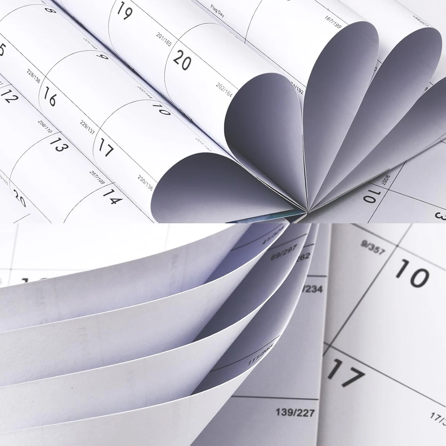 2026 Magnetic Refrigerator Family Calendar 18-Month Fridge Calendar to June 2027 ,Tear-Off Calendar with Thick Paper