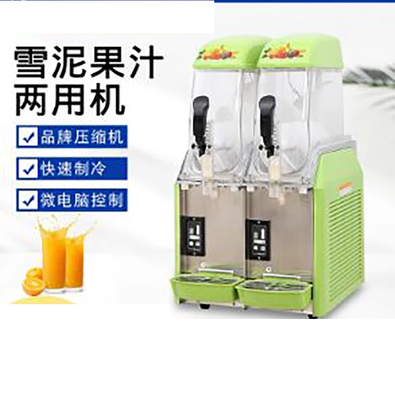 

Коммерческий диспенсер для холодных напитков, машина для фруктового сока, напитков, слякоти, 3-х резервуарная машина для плавления снега