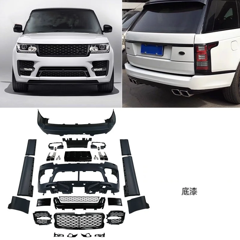 

For Land Range rover 2013-2017 Modified Surround Body kit Side skirt Front bumper Rear Bumper Assembly Grille