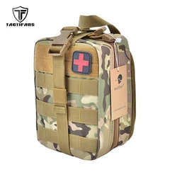 Tactical First Aid Kit Pouch IFAK Portable Bag Molle Hook Loop Medical EMT Emergency EDC Patch Survival Hunting Bags