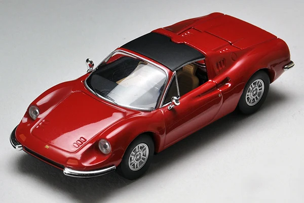 Tomytec Tomica TLV For 246GTS Limited Edition Simulation Alloy Static Car Model Toy Gift