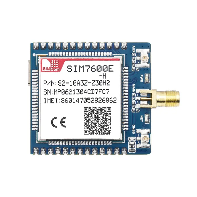 

SIM7600E-H 4G Communication Module, Multi-band Support, Compatible with 4G/3G/2G, With GNSS Positioning