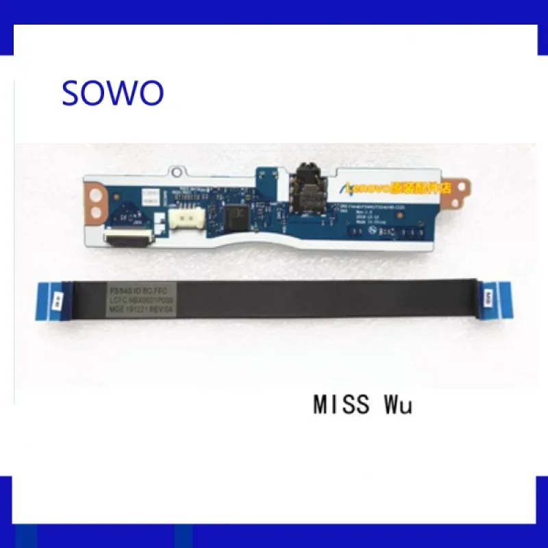 For Lenovo S145-15AST 340c-15 input output audio power button SD card reader board cable fr5c50s24931 nbx0001p010 NS-C171