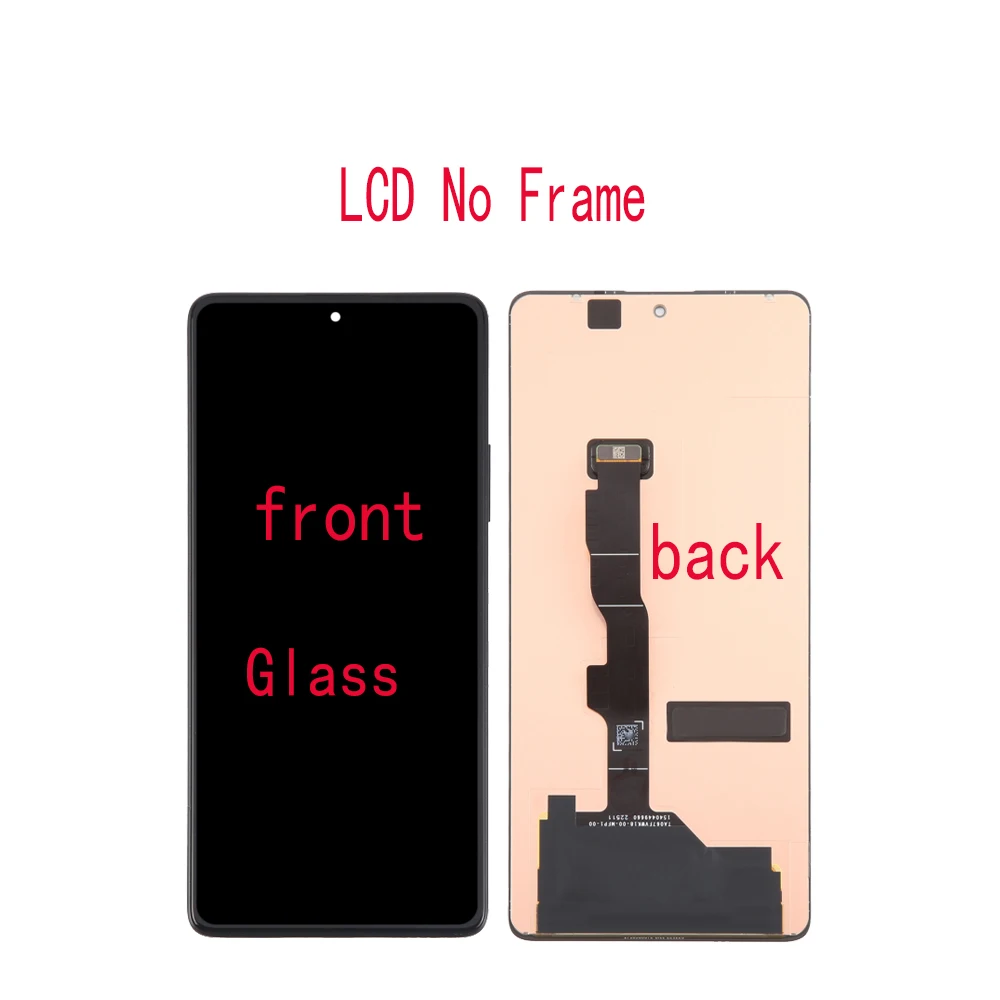 AMOLED Display Touch Screen Digitizer Assembly For Xiaomi Poco F5 23049PCD8G 23049PCD8I