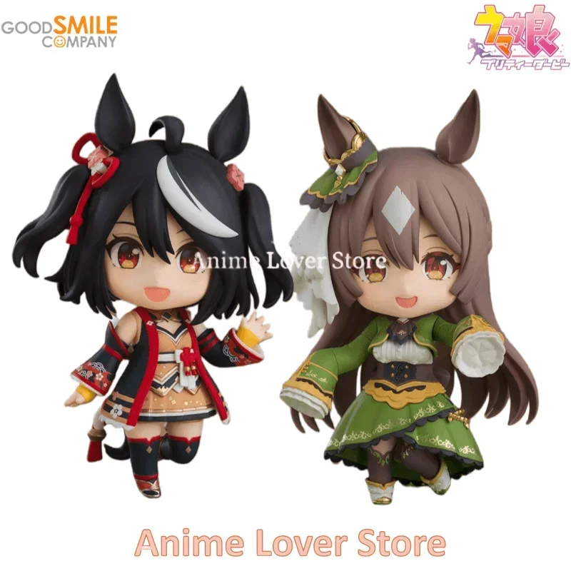 Original Good Smile Nendoroid Pretty Derby GSC Kitasan Black Satono Diamond Anime Figure Toys Collectible Model Ornaments