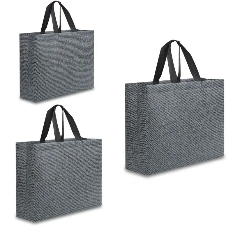 Bolsa de compras de reciclaje plegable para mujer, bolso de mano reutilizable de gran capacidad, de tela no tejida, para compras de comestibles, 2022