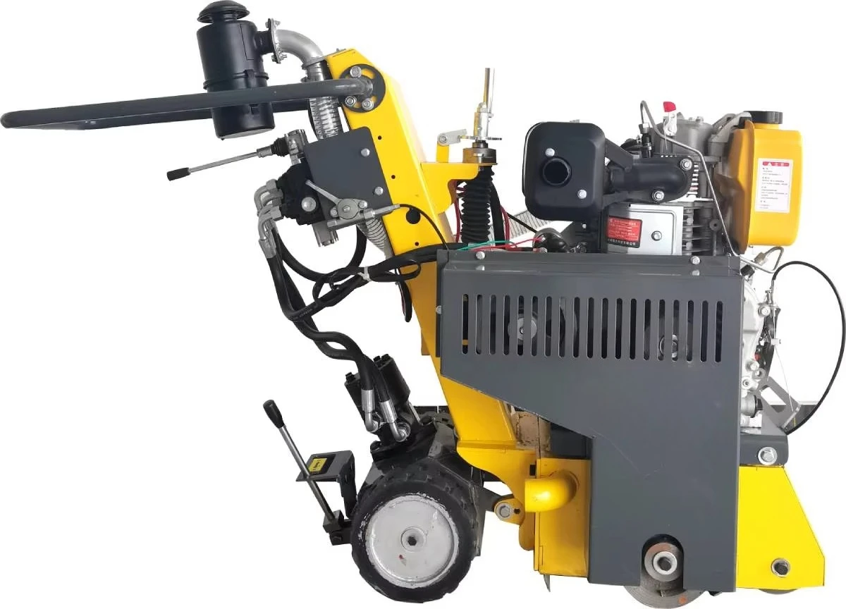 Fully Hydraulic Self-Propelled Road Marking Line Removal Machine 13HP