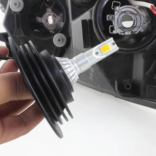 2x LED HID Xenon bombilla halógena faro cubierta antipolvo goma Universal impermeable sellado a prueba de polvo accesorios de tapa de faro