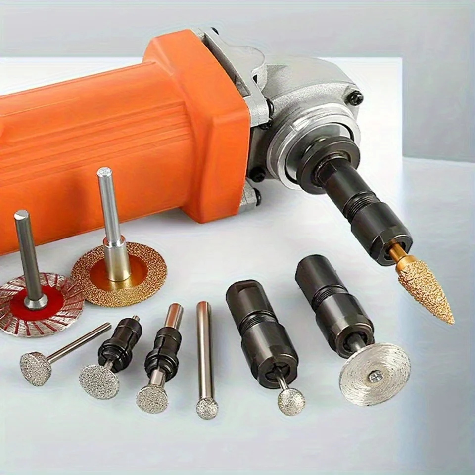 3/6mm Angle Grinder Accessories, Thread Adapter Converter, for Angle Grinders, Polishers and Drill Bit Interfaces