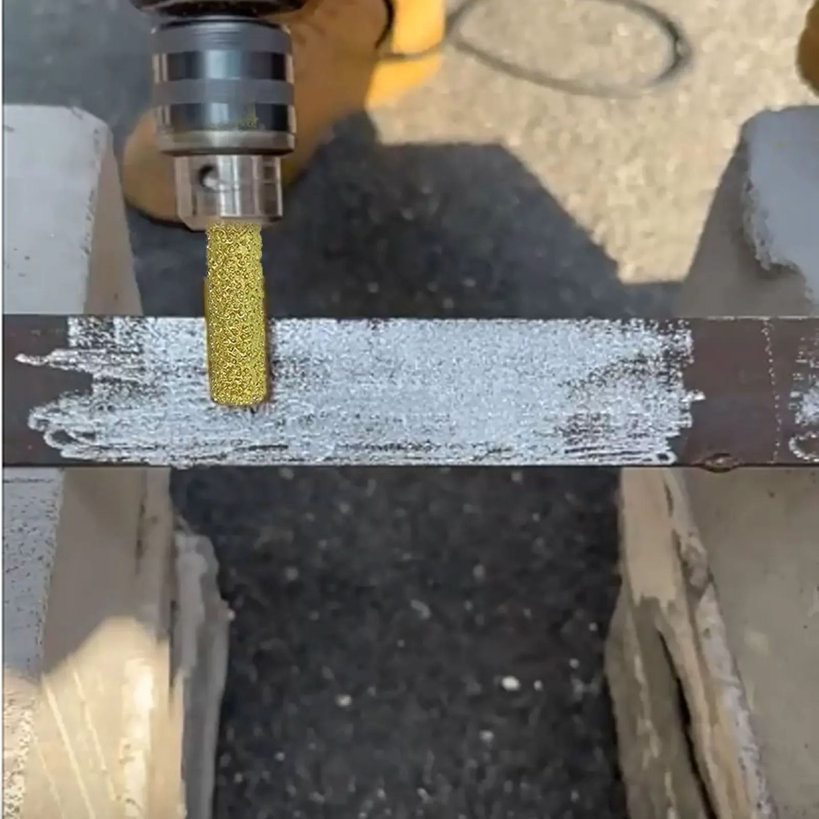 DIY Projects 10*6mm Metal Grinding Tool 1-body Thickening Handle Accurate Hole Processing Efficient Metal Finishing