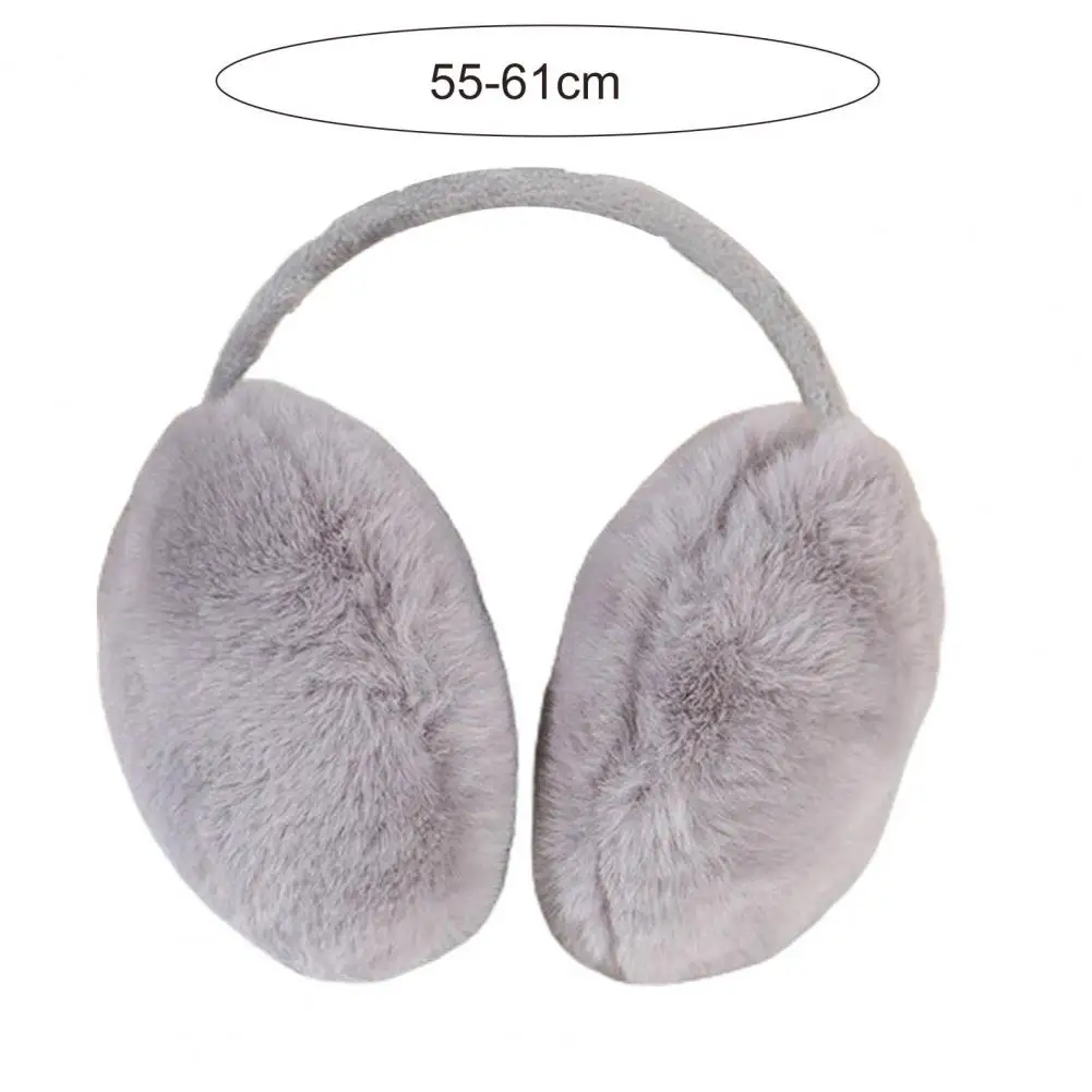 Winter Warm Ear Muffs Thick Lightweight Fuzzy Anti-deformation Ear Warmer for Outdoor Fluffy Earmuffs Women Plush Earmuffs