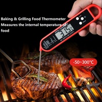 Walfos ThermoPro Food Thermometer Digital - Meat BBQ Cooking Liquids Oil Water, Baking, and Oven Temperature Probe for Accurate