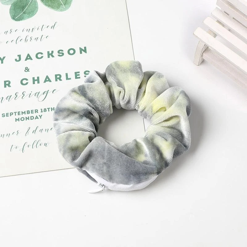 5ASD Мягкие волосы веревка бархатных волос Склеек упругое кольцо для волос для девушки для девочки