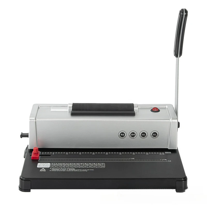Binding machine spiral ring snake ring binding punching machine