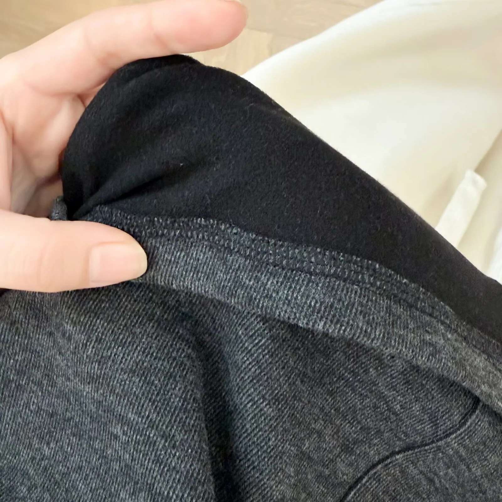 XXXXL موضة حجم كبير تي شيرت نسائي جديد الخامس الرقبة مطوي الصوف قاعدة القمم للخريف والشتاء ملابس داخلية دافئة 192 #5