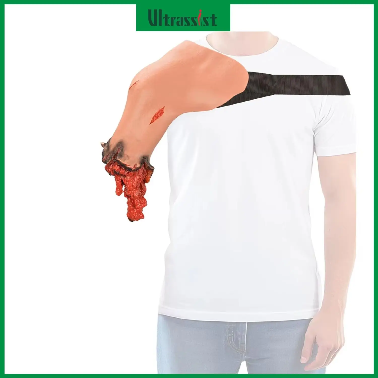 Ultrassist Amputated Arm Trauma Trainer Model Bleeding Control Wearable Wound Packing Practice for First Aid & Military Training