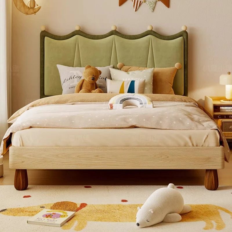 

All Solid Wood Children's Bed Children's Room 1.35/1 Bed New