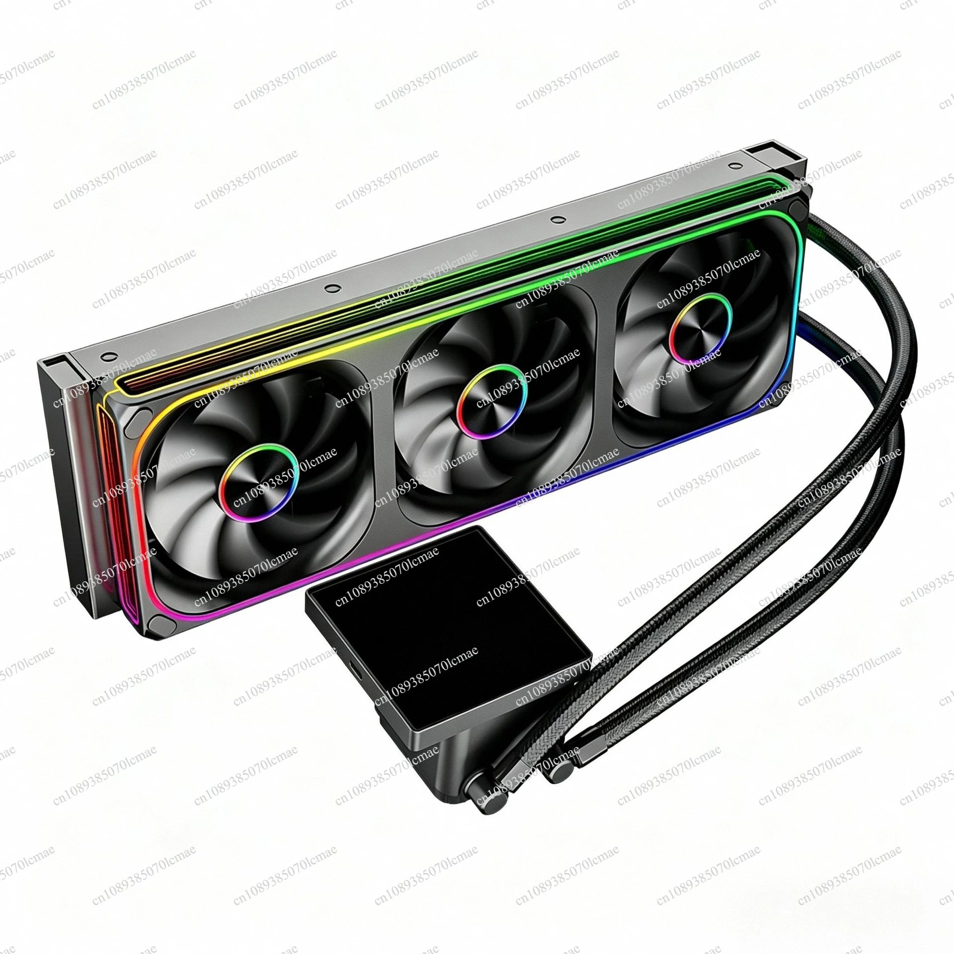 TCVK360 integrated water-cooled CPU radiator ARGB one-piece fan screen display 4.0IPS cold head
