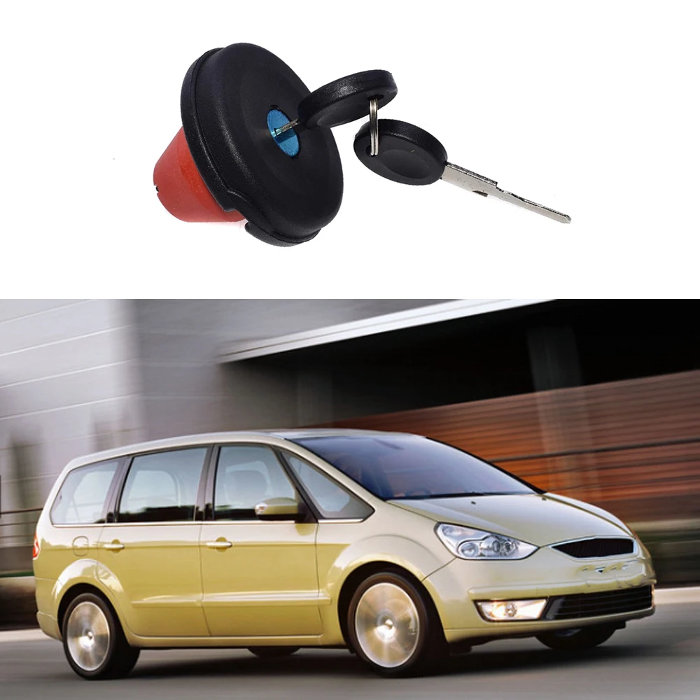 701201553 7D0201551 Fuel Filter Tank Cap With 2 Keys Set For Ford Galaxy Seat Alhambra VW Sharan Caravelle Transporter