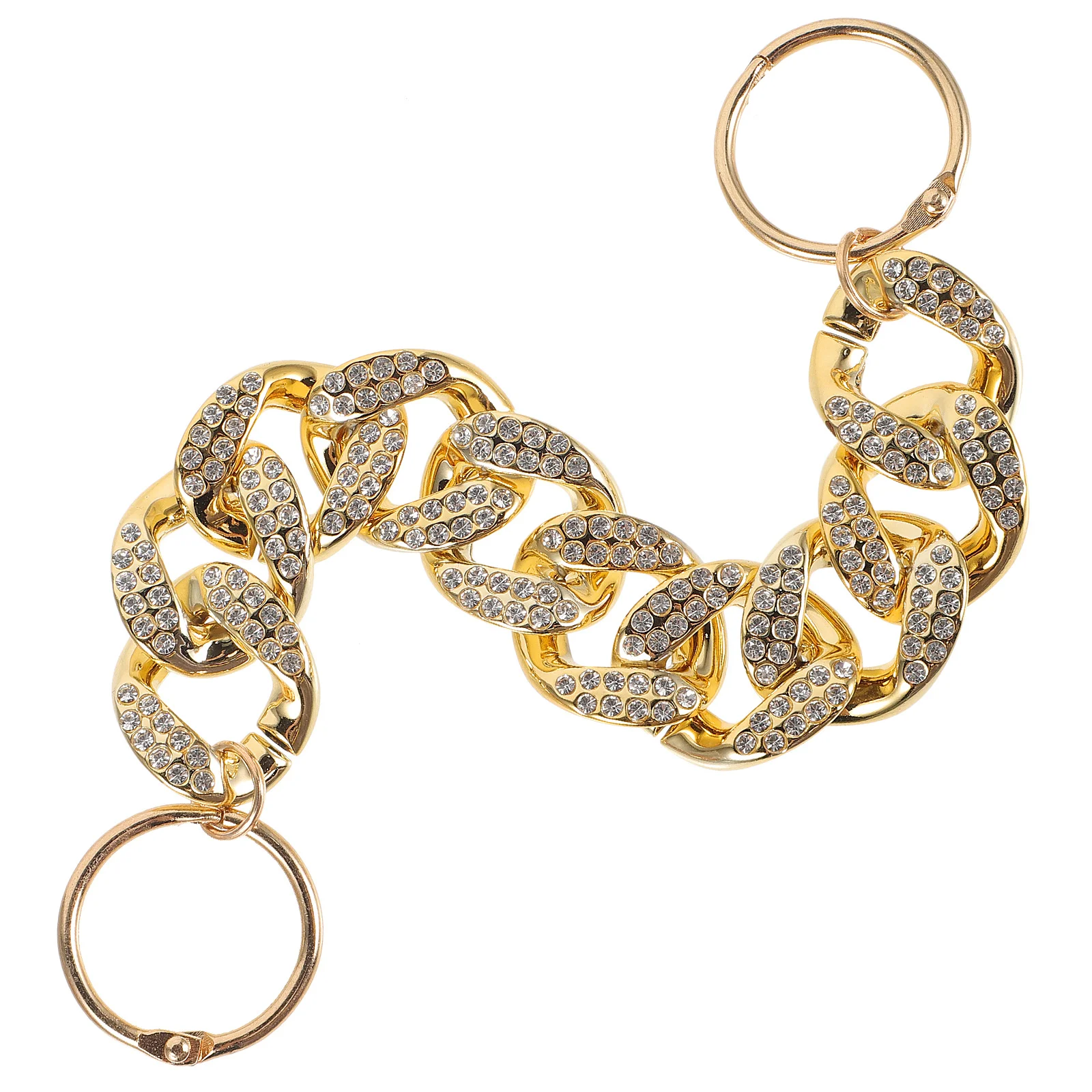 

24 Inch Bag Extender Chain Replacement Strap for Purse Crossbody Shoulder Use Fashionable Decorative Chain Accessory for Women