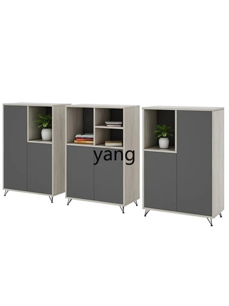 

lmm Office Low Cabinet Simple Modern Partition Cabinet Combination Wooden File Cabinet