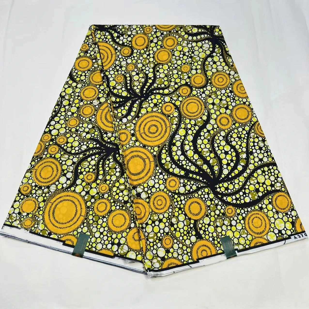 Africa Ankara Prints Wax Fabric 100% Cotton Block Guaranteed Veritable Original Tissu For Sawing Party Dress Pagne DIY 6 Yards