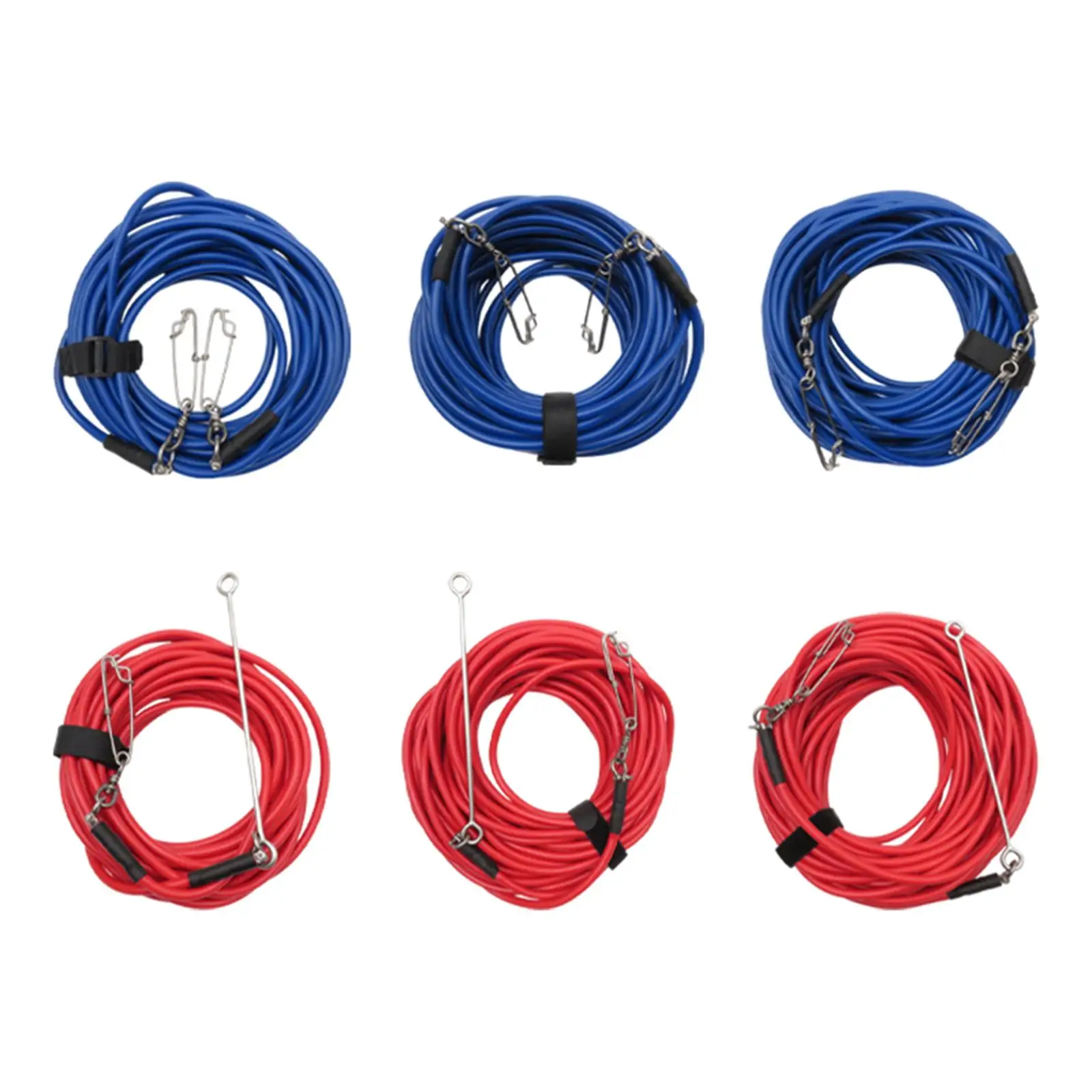 

Плавучий шнур для подводной охоты с клипсой из нержавеющей стали и ПВХ-трубкой, портативный, для фридайвинга, сверхпрочный, для дайвинга