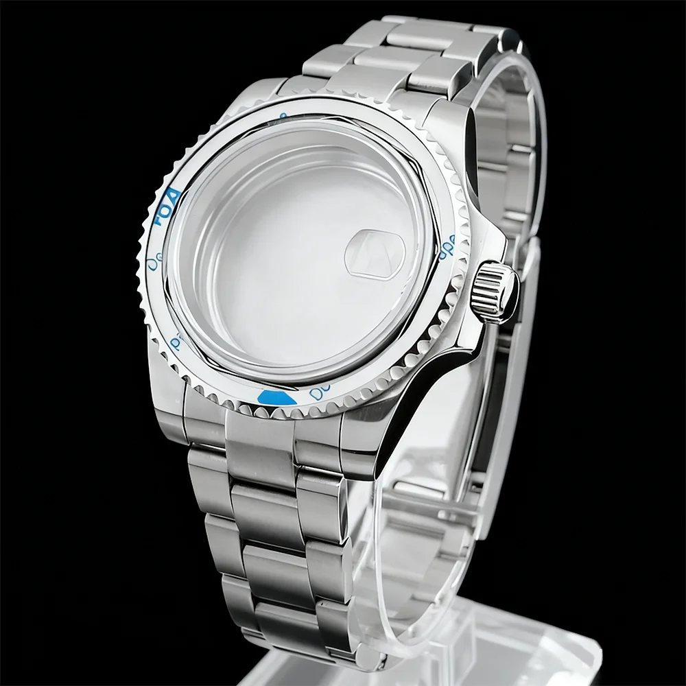 

NH35 Case 40.5mm watch strap case fit NH35 movement Case sapphire glass Case NH35 Watch NH34 Watch For NH34 NH35 NH36