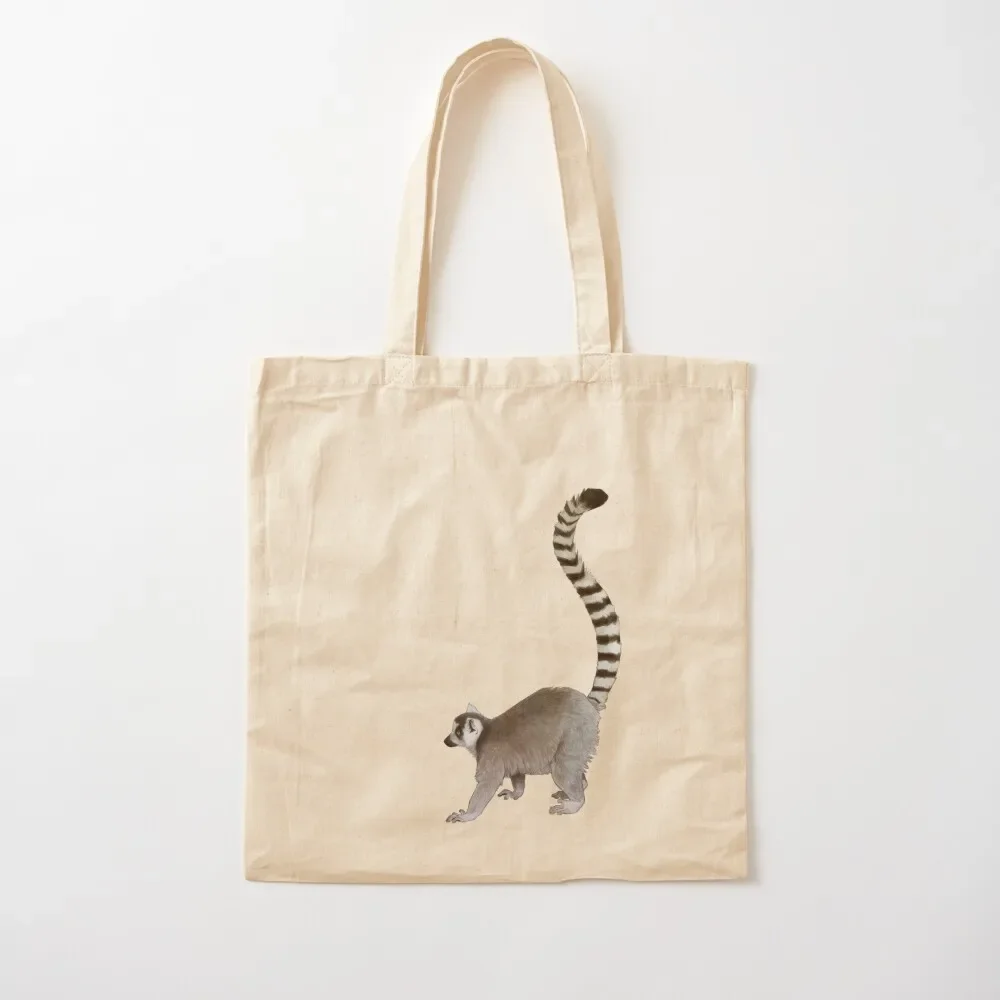 

Ring Tailed Lemur Tote Bag woman shopping bag Women's shopping bag canvas shopping cute pouch