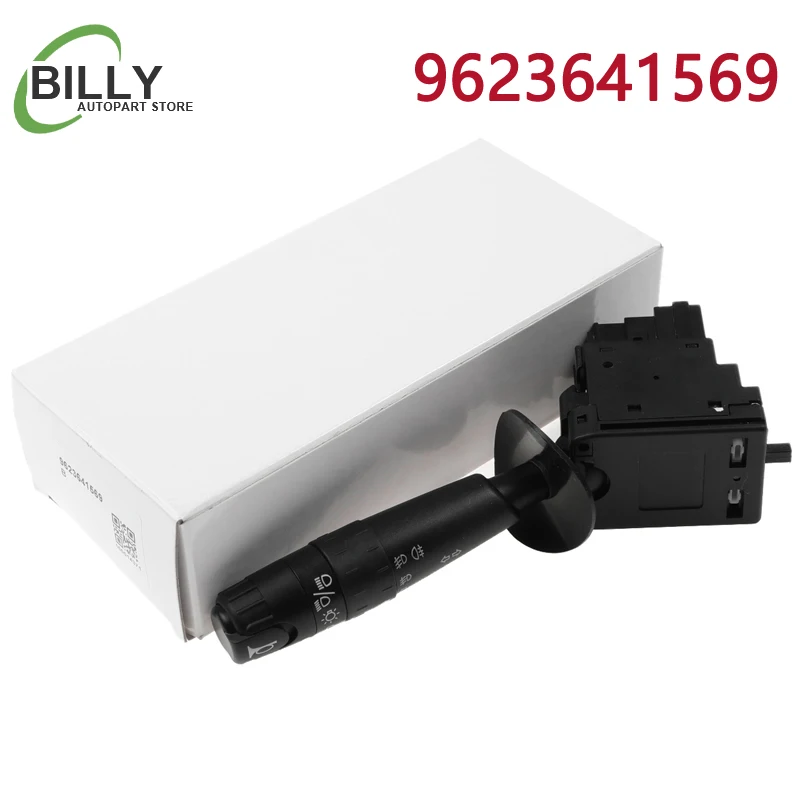YAOPEI 9623641569 Turn Signal Interruptor Farol Interruptor Dimmer para Peugeot 106 206 306 Samand Citroen SAXO Berlingo Scudo 251271