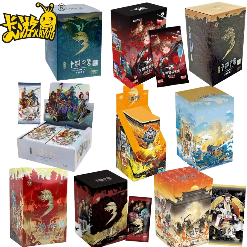 

KAYOU Genuine the Three Kingdoms Trading Card Game Competitive Battle Pack - Коллекционная игра для игрушек и хобби