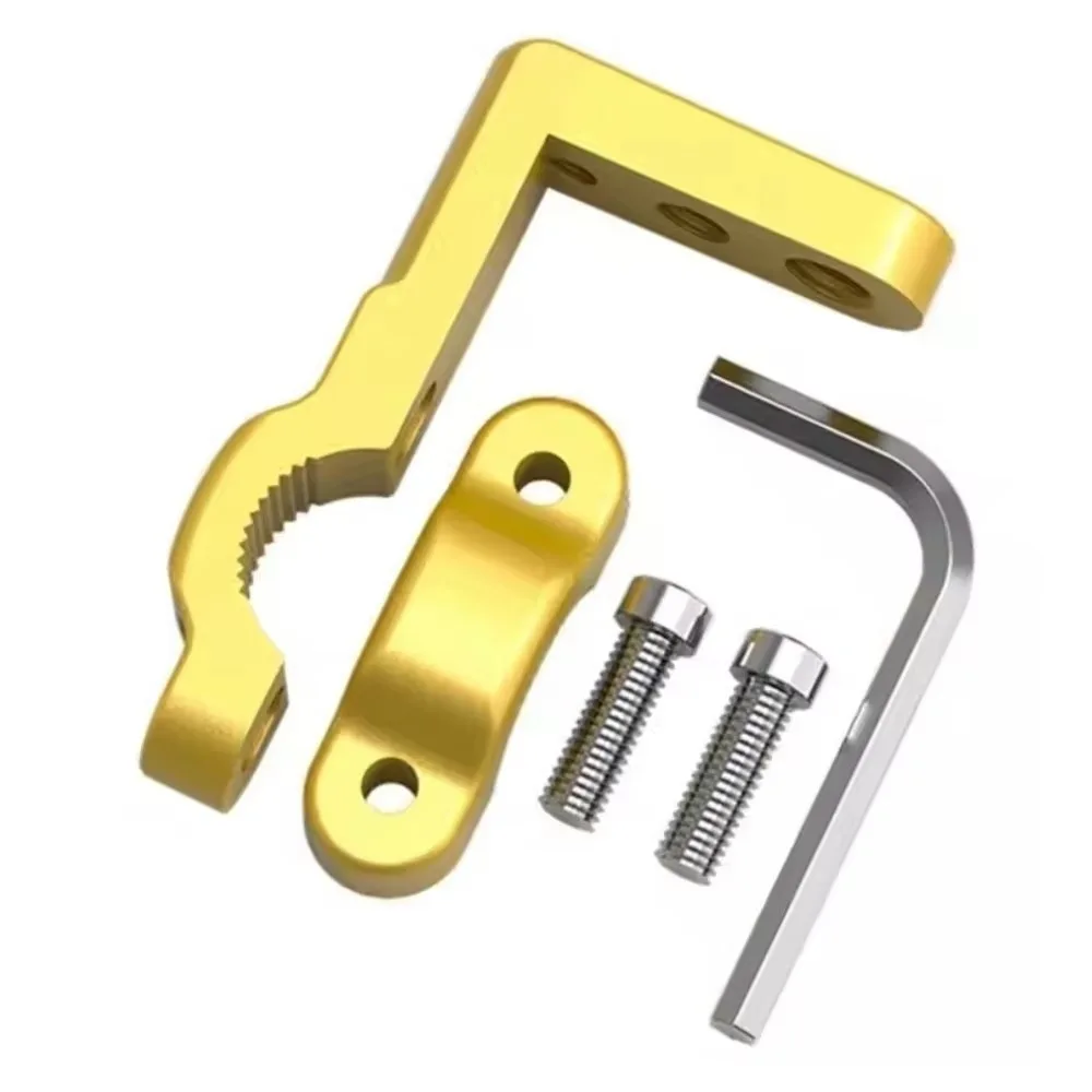 

Motorcycle Headlight Clip Bracket Aluminum Alloy Multi Functional Extension Clamp Easy Installation LED Work Light Pole