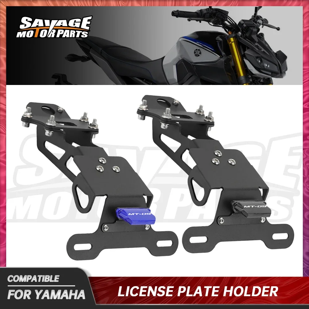 MT09 FZ09 LED License Plate Holder For YAMAHA MT-09 FZ-09 MT FZ 09 2014-2016 Motorcycle Parts Tail Tidy Fender Eliminator Kit