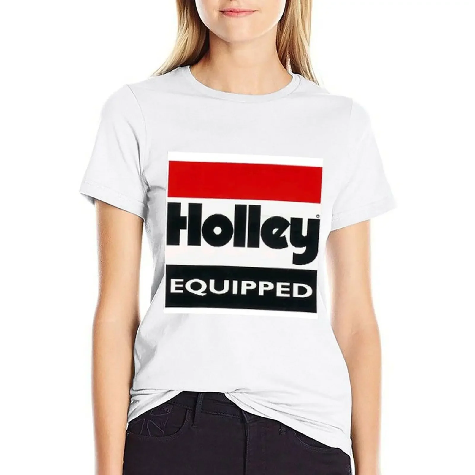 Holley Equipped T-shirt hippie clothes summer top Women t-shirts