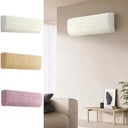 Washable Retractable Wall Air Conditioning Protective Cover Stylish Design All-Inclusive Dust Cover Air Conditioner Supplies