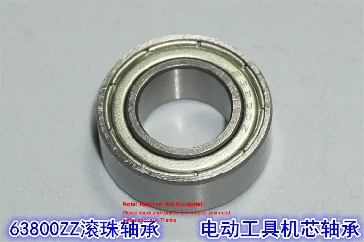 63800ZZ Ball Bearing High Quality Ball Bearing for Electric Drill Core