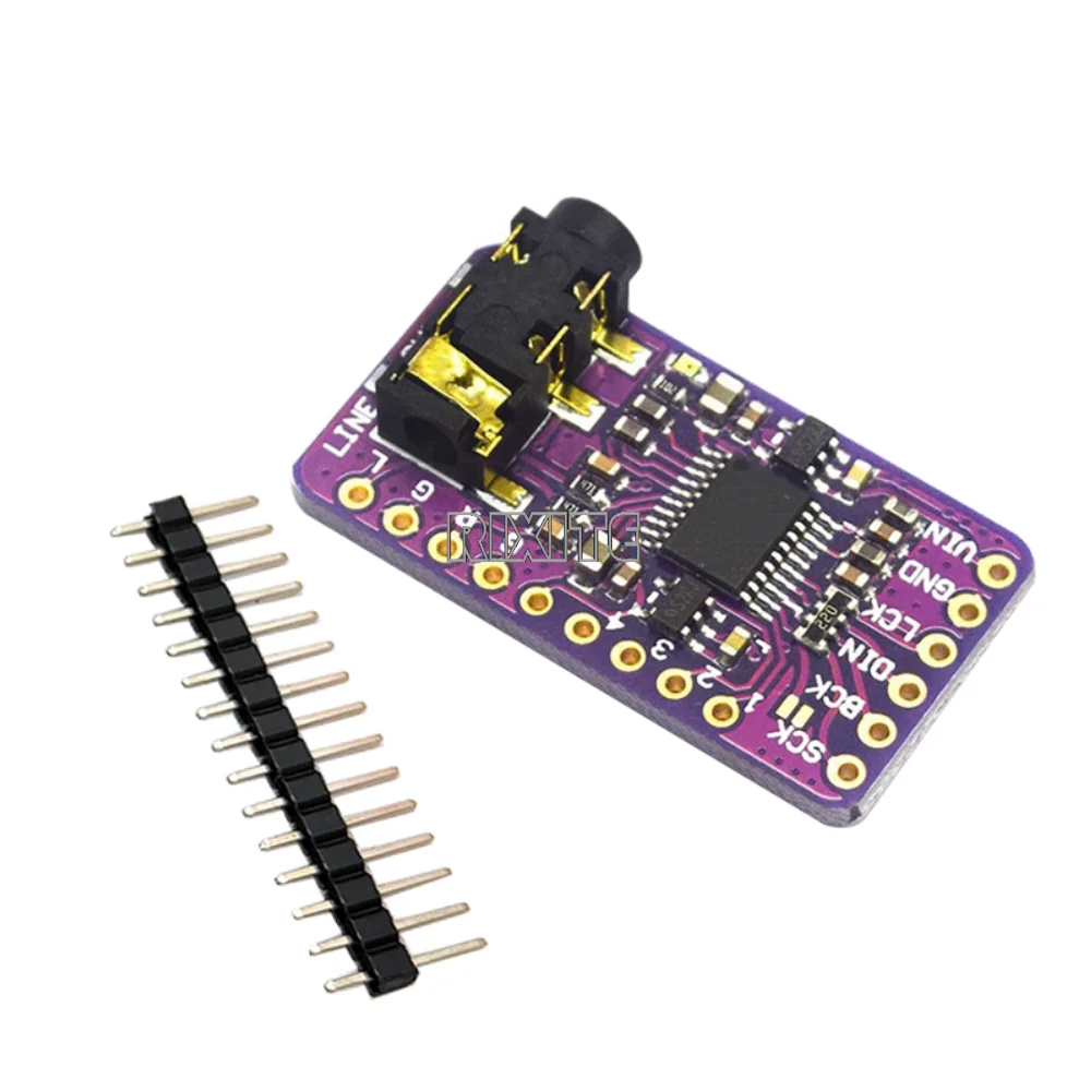 1-5PCS PCM5102A DAC 디코더 GY-PCM5102 인터페이스 I2S 플레이어 모듈 Raspberry Pi PHAT 형식 보드 디지털 오디오 보드