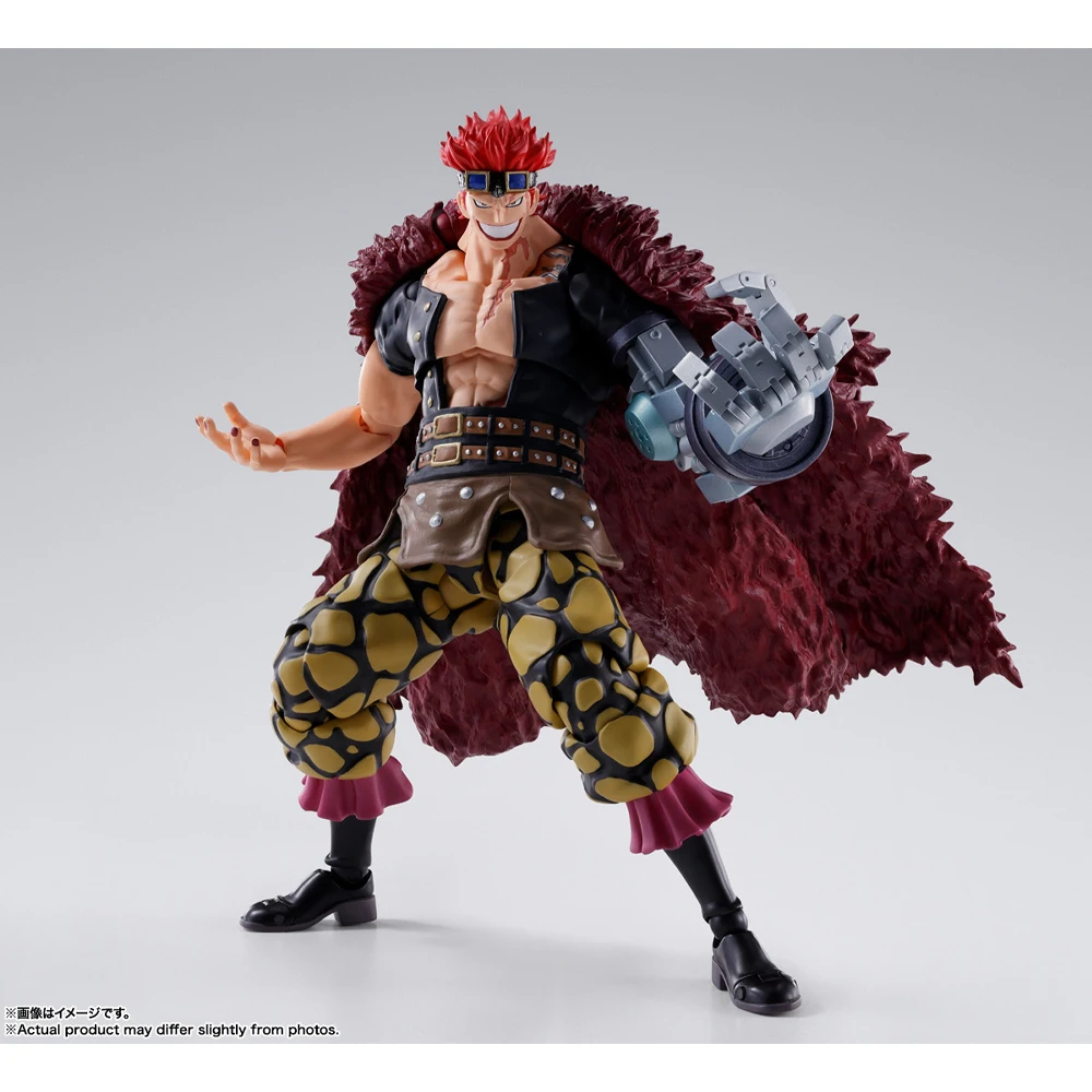 Original In Stock BANDAI SHFiguarts Anime One Piece The Raid on Onigashima Eustass Kid Action Figure Anime Model Boxed Toy