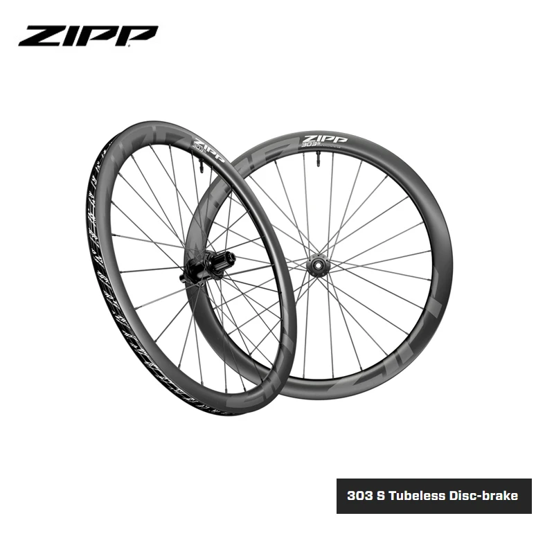 ZIPP 303 S TUBELESS DISC-BRAKE WHEELSET Zipp graphics and cosmetic identity that scream speed XDR driver body option