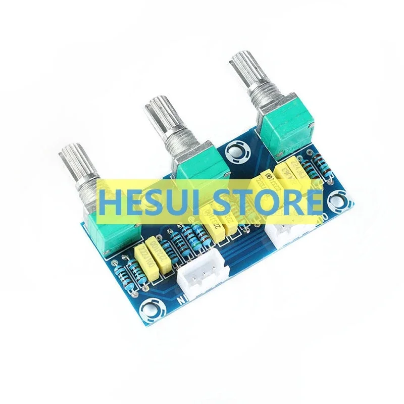 Power amplifier front passive tuning board high and low voltage tuning/attenuation type passive tone board