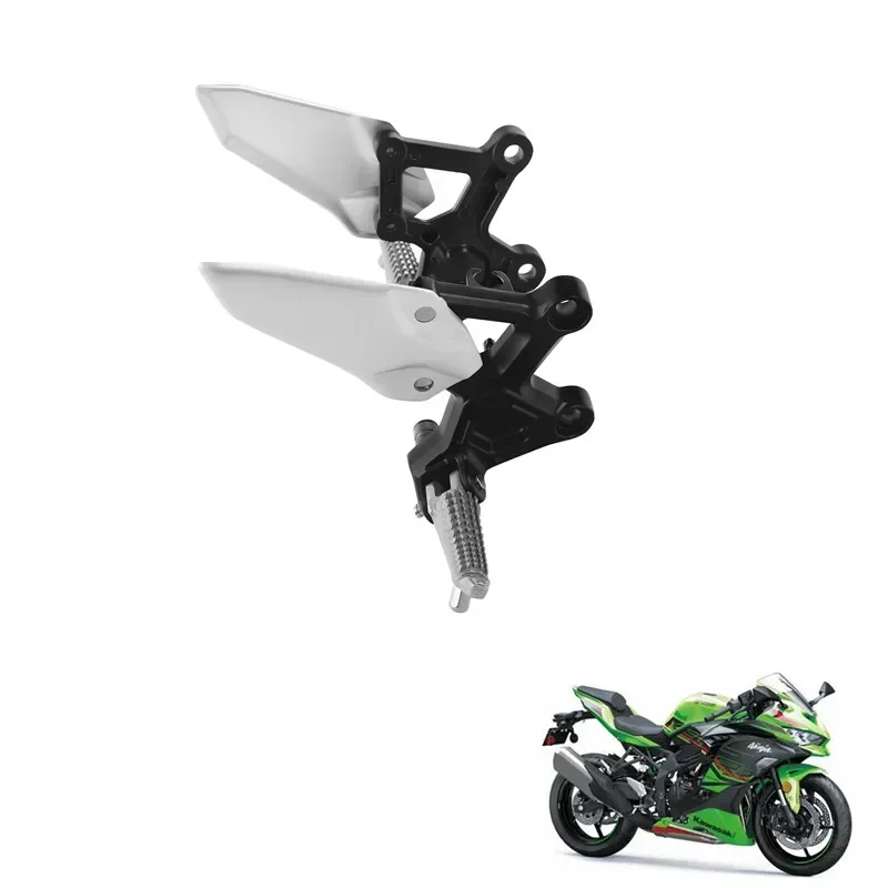 

Для Kawasaki Ninja ZX-4RR 2023, аксессуары для мотоциклов, передняя подставка для ног водителя, подножки, комплект кронштейнов