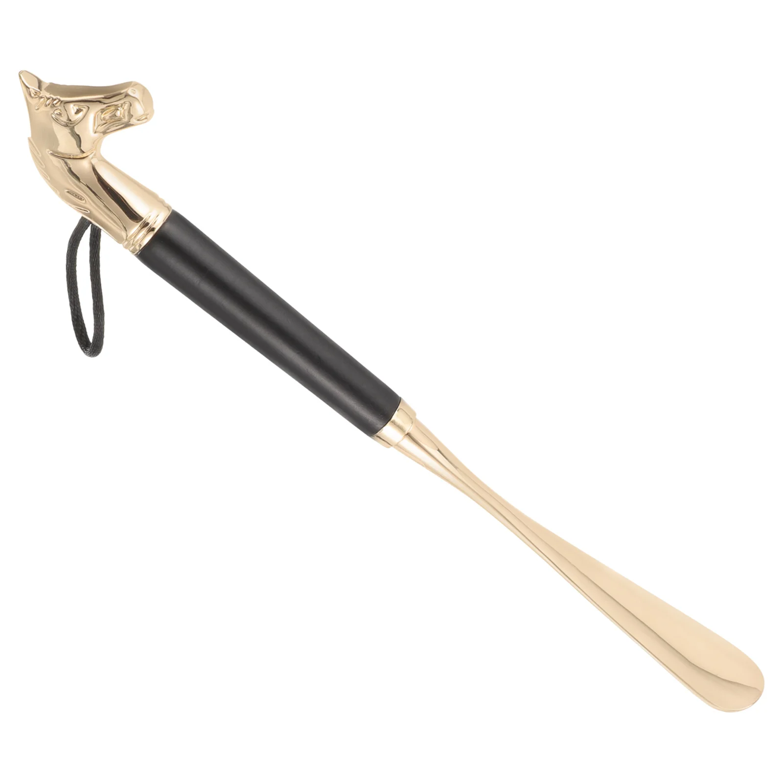 

Long Handle Shoe Horn Premium Wood Copper Smooth Durable Portable Shoe Lifter For Home Travel Elderly Adults